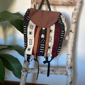 Zainetto bogolan marrone