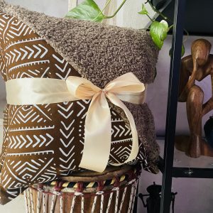 Coppia cuscini variante cioccolato